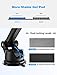Mpow 104 Dashboard Car Phone Mount, Windshield Car Phone Holder, 2 Suction Levels, Washable Gel Pad Compatible iPhone XR,XS Max,X,8,7, Galaxy S10,S9,S8,S7,S6, Google, One Plus, Moto, and More, Black