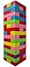 CoolToys Timber Tower Wood Block Stacking Game – 3 Games in 1 Playset (52 Pieces)