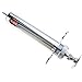 EatingBiting 20ml Reusable Stainless Steel Hypodermic Veterinary Animal Syringe Glass for Lab/Quality Stainless Steel/Simple Structure/with Locking Screws Simple Operation