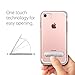 Spigen Crystal Hybrid iPhone 7/iPhone 8 Case with Water-Mark Free Clear Case and Magnetic Metal Kickstand for Apple iPhone 7 (2016)/iPhone 8 (2017) - Rose Gold