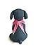 Tail Trends Easter Dog Bandanas with Pink Rose Design Fits Medium to Large Sized Dogs - 100% Cotton (L)
