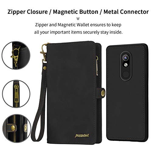 Simicoo LG Stylo Wallet case, LG Stylo FILP Leather case Card