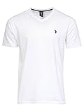 U.S. Polo Assn. Short Sleeve Stretch V-Neck Tee