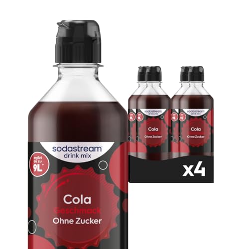 Krass reduziert! Aktuell kostet SodaStream Sirup Cola ohne Zucker attraktive 16,39€. Perfekt für dein Setup!