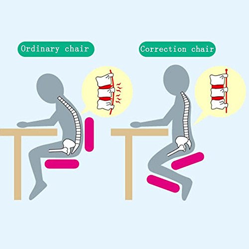 MOMO Student Chair Lift Chair Good Posture Learning Chair Child Solid Wood Home Computer Chair Prevention Humpback Kneeling Chair,88 - Thumbnail 5