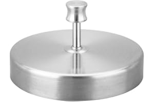 Homemade Burger Maker with Adjustable Thickness, 304 Stainless Steel Construction, Easy to Clean in Dishwasher (9.5cm)