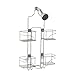 Zenna Home Expandable Over-The-Shower Caddy, Chrome primary