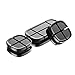 XGUO Cable Clips,Multipurpose Cross Peas Cable Clips Cord Management System Desktop Cable Organizer (3-Pack) - Black