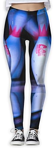 EWDVqqq Girl Yoga Pant Bowling High Waist Fitness Workout Leggings Pants