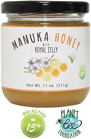GREENBOW Manuka Honey with Organic Fresh Royal Jelly - Bio Active 15_11oz