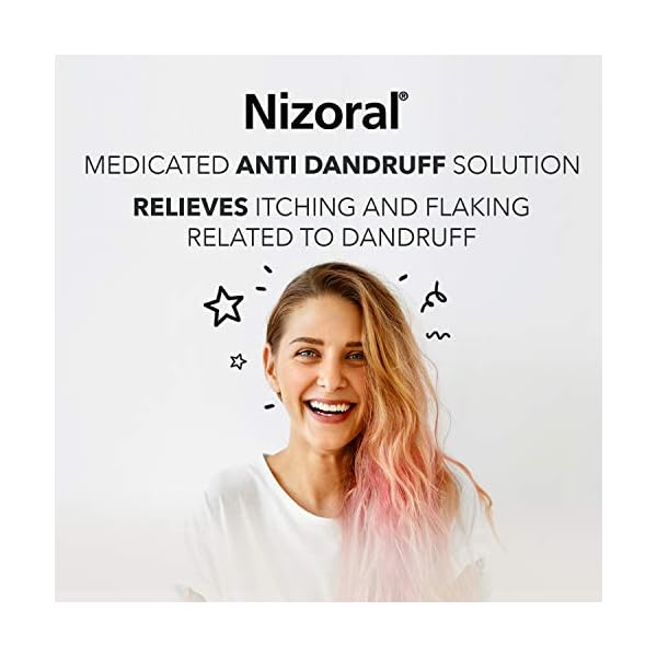 Nizoral Anti-dandruff Shampoo 60ml, clinically proven Treatment for dandruff flare ups, relieve itching, helps remove…
