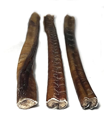 Sancho & Lola's Closet 12-inch USA Charcuterie Style Odor-Free Bully Sticks for Dogs Chef-Prepared Human-Grade Grain-Free Rawhide Free Beef Pizzle Dog Chews