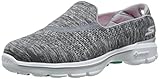 Skechers Performance Women's Go Walk 3 Renew Slip-On Walking Shoe, Gray, 8 M US