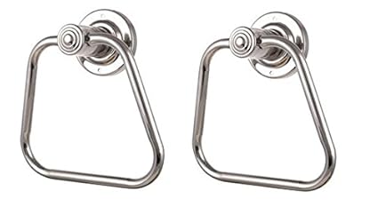 Jagger Rod Napkin & Towel Ring Stainless Steel Chrome Finished (Pack of 2)