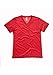 BELLA+CANVAS 3415 Unisex Triblend Short Sleeve V-Neck Tee - Red Triblend44; Large