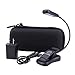 Aenllosi Travel Hard Case Compatible with Vekkia/LuminoLite LED Book Reading Light (Black)