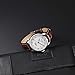 iStrap Leather Watch band Alligator Grain Calfskin Replacement Strap Stainless Steel Buckle Bracelet for Men Women-18mm 19mm 20mm 21mm 22mm 24mm-Black Brown