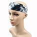 12 Pack Cotton Headbands by Teemico - Tie Dye Headbands Cotton Stretch Headbands Elastic Yoga Hairband for Teens Girls Women Exercise Running Sports Hair Wrap Accessories