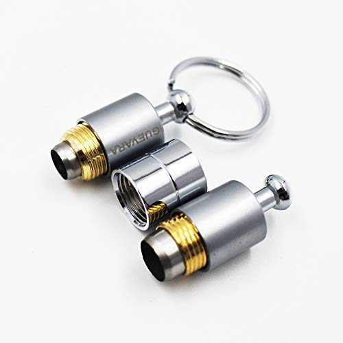 Cigar Punch Stainless Steel Double-Size Detachable Cutter - Thumbnail 5