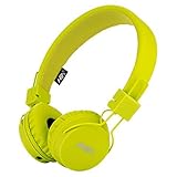 SODEE Folding Stereo Wired Headphones For Kids,Girls Headphones,Boys Headphone,In-line Microphone Remote Control Over ear Headphone with Soft Earpads for Cellphones PC Gaming Devices(Green)
