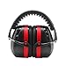 Tvoip 35dB Highest NRR Safety Ear Muffs - Professional Ear Defenders for Shooting, Adjustable Headband Ear Protection/Shooting Hearing Protector Earmuffs Fits Adults to Kids