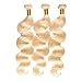 Aigemei Peruvian Blonde Bundles #613 Virgin Hair Weft Bundles 100g Body Wave Human Hair Weave Extensions 26