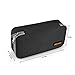 Pencil Case, Abrzon Big Capacity Pen Case Desk Organizer with Zipper for School & Office Supplies - 8.74x4.3x2.17 inches, Black