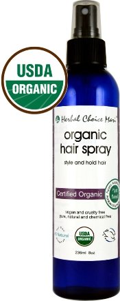 Natural Organic Hair Spray