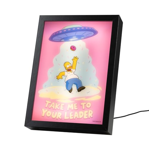 Grupo Erik The Simpsons Mood Light Framed Prints - Merchandise, Gifts