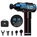 DZZ Massage Gun Percussion Handheld Electric Muscle Massager Professional Electric Body Massager & Featuring Quiet Glide Technology Portable Super Quiet Brushless Motor