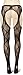 Leg Avenue Women's Sheer Suspender Pantyhose, Black Bow Lace, One Size