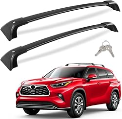 Heavy Duty 260lbs Lockable Cross Bars Roof Racks
