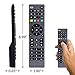 GE Universal Remote Control for Samsung, Vizio, LG, Sony, Sharp, Roku, Apple TV, RCA, Panasonic, Smart TVs, Streaming Players, Blu-ray, DVD, Simple Setup, 4-Device, Graphite, 33711thumb 4