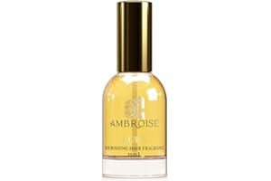 Ambroise Nourishing Hair Fragrance (15mL, Aura - Warm and Powdery Notes of Sweet Almond, Creamy Amber and Sun-Kissed Rose) Hair Perfume
