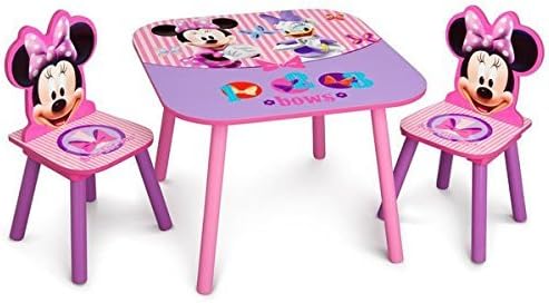 minnie mouse table and chairs amazon