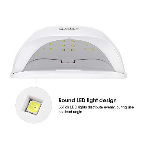 image for Easy Buy Everyday 54W UV LED Nail Lamp Dryer Curing Lamp for Gel Polis