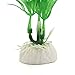 Jardin Aquarium Fish Tank Grass Plants Ornament Décor, 10-Piece, Green