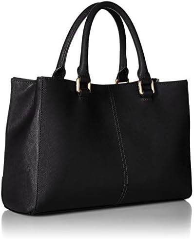 calvin klein hudson saffiano leather satchel