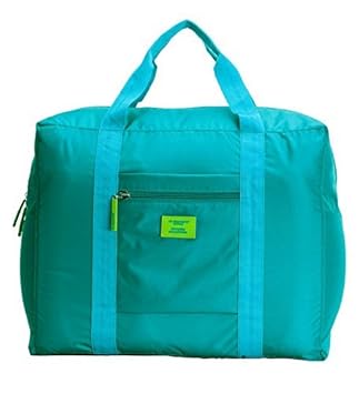 Siddhi Collection Waterproof Foldable Super Lightweight Large Capacity Storage Luggage Bag(Random Color)