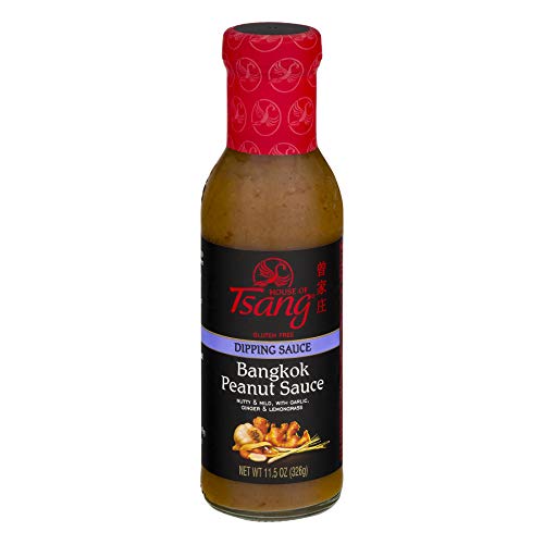 House of Tsang BANGKOK PADANG Peanut Sauce 11.5 OZ(Pack of 2)