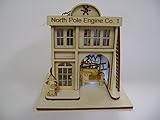 Ginger Cottages - North Pole Engine Company #1, Firehouse GC120