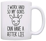 Pet Goat Gifts I Work Hard so my Goats Can Have a