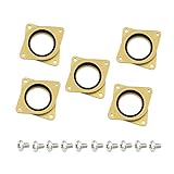 Luckkyme NEMA Stepper Motor Steel and Rubber Vibration Dampers with M3 Screw for 3D Printer, CNC 5-Pack