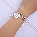 Jvvsci An Amazing Coworker Is Hard To Find Bracelet, Coworker Leaving Gift, Colleague Boss Goodbye Farewell Gift, Going Away Thank You Bangle