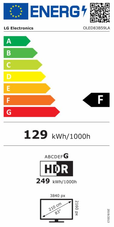 LG OLED83B59LA TV 83 Zoll (210 cm) 4K OLED AI TV (α8 Gen2 4K AI Prozessor, webOS 25, 120Hz) [Modelljahr 2025] 7