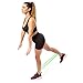 MEGLIO Latex Free Resistance Bands Loops - Set of 4 Premium Fitness Exercise Bands for Fitness Workouts Rehabilitation Yoga Pilates and Strength Training (Green - Blue - Black - Orange)