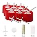 Wellood Mini Pop Molds, 9 Miniature Popsicle Molds With Sticks and Drip-guards, Easy-release BPA-free Silicone(with 50 Popsicle Sticks 9 Stick Holders and 50 Popsicle Bags)