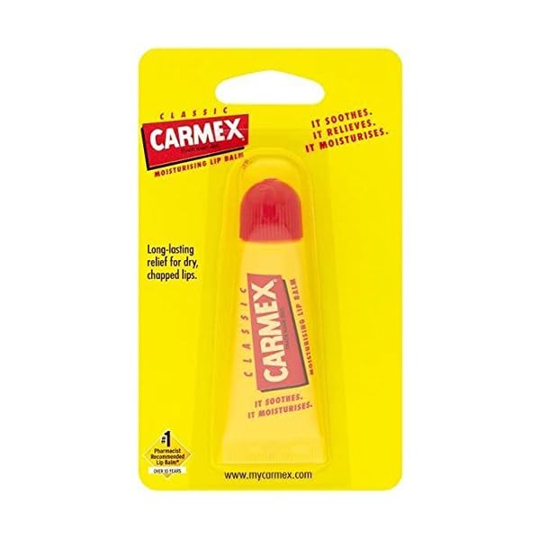 Carmex-CLASSIC-Moisturising-Lip-Balm-Tube-For-Dry-Chapped-Lips-10g Carmex CLASSIC Moisturising Lip Balm Tube For Dry & Chapped Lips 10g