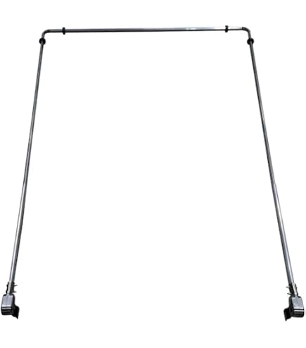 Buyers Products Muldenkipper-Rollenplanen-Set – 20x30 Cm Mit Netzplane, Messingösen & Zugseil – Für Holzspäne, Mulch & Mehr
