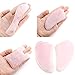 Jovivi Gua Sha Scraping Massage Tools, 3 Pcs Rose Quartz Multi-Shape Guasha Board for Face & Body, Natural Crystal Stone Gua Sha Facial Tool, Face Massager for Traditional Acupuncture Therapy